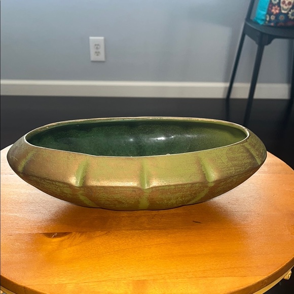 Green Ceramic Art Bowl - Picture 1 of 4